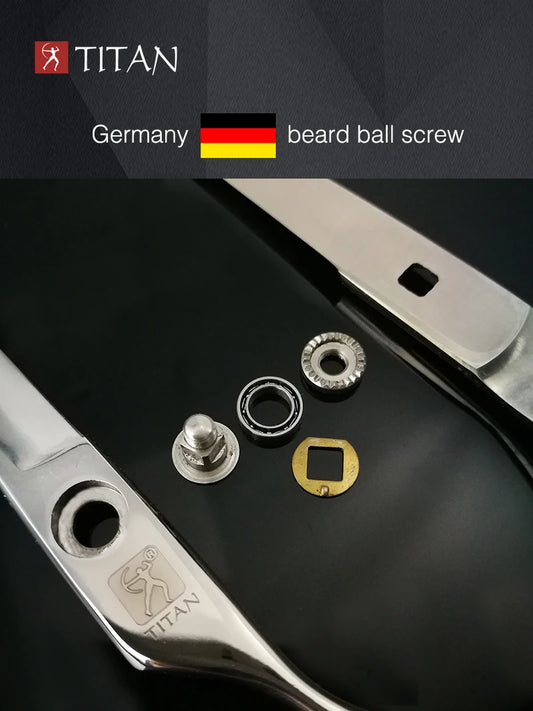 Tesoura Profissional Titan 3D – Corte Preciso para Barbeiros e Cabeleireiros