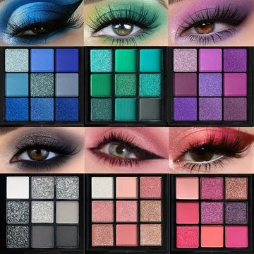 Paleta de Sombras 9 Cores
