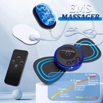 Massageador Elétrico EMS para Pescoço e Corpo