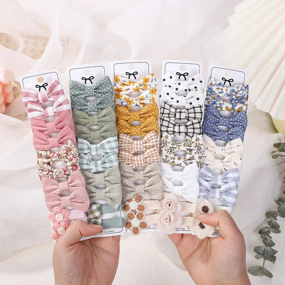 Kit 10 Laços Arco-Íris