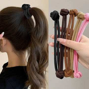 Elásticos de Cabelo Simplicity – Super Elásticos, Confortáveis e Sem Marcador para Coques e Rabos de Cavalo