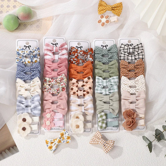 Kit 10 Laços Arco-Íris